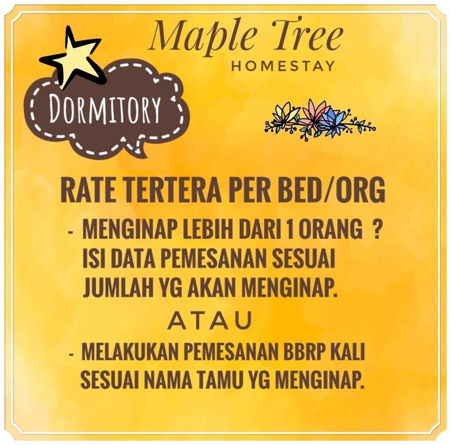 Maple Tree Homestay Maguwo Bagian luar foto